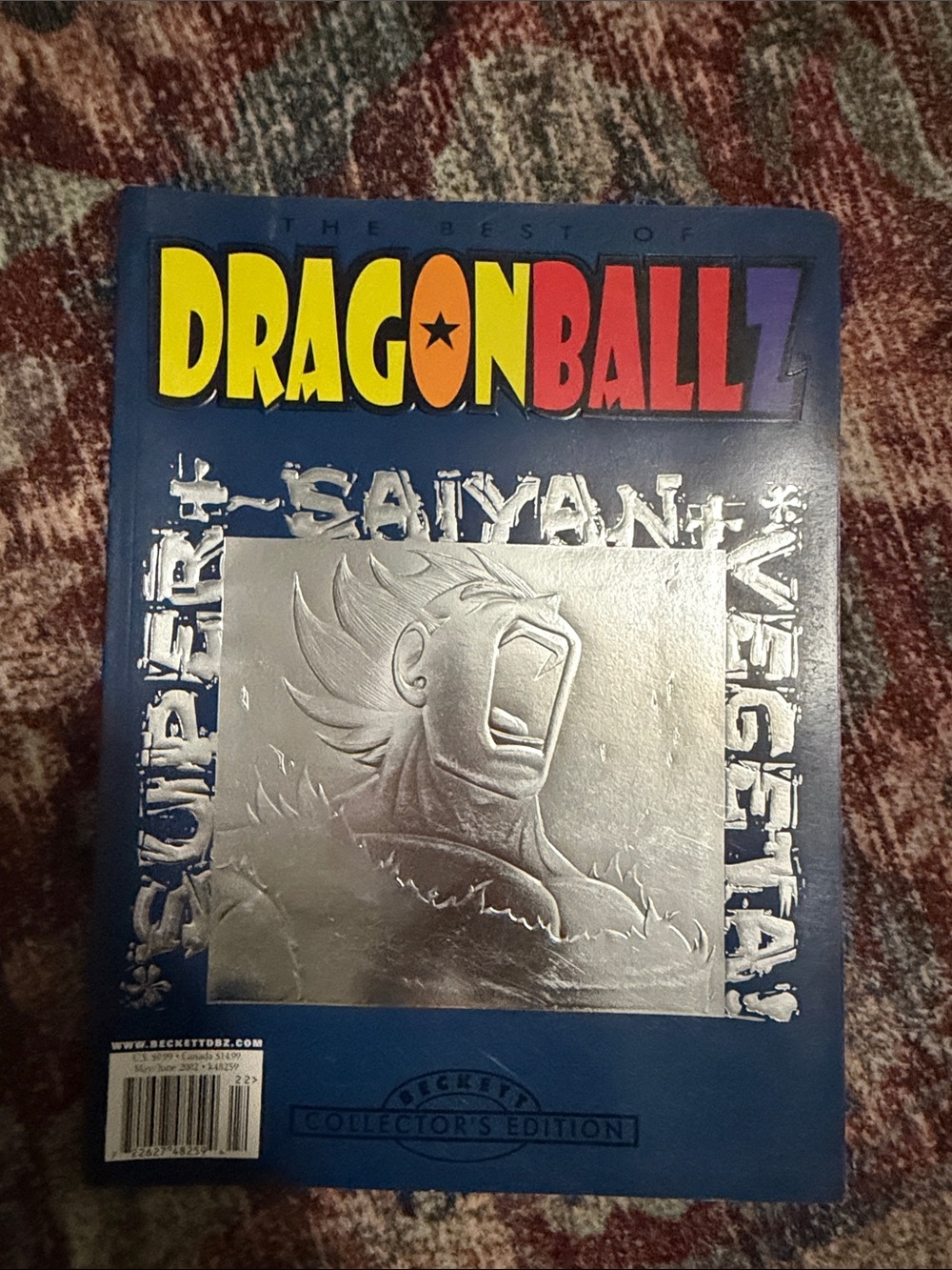 Dragon Ball Z Beckett Collector's Edition - Blue Cover with Silver Foil Art